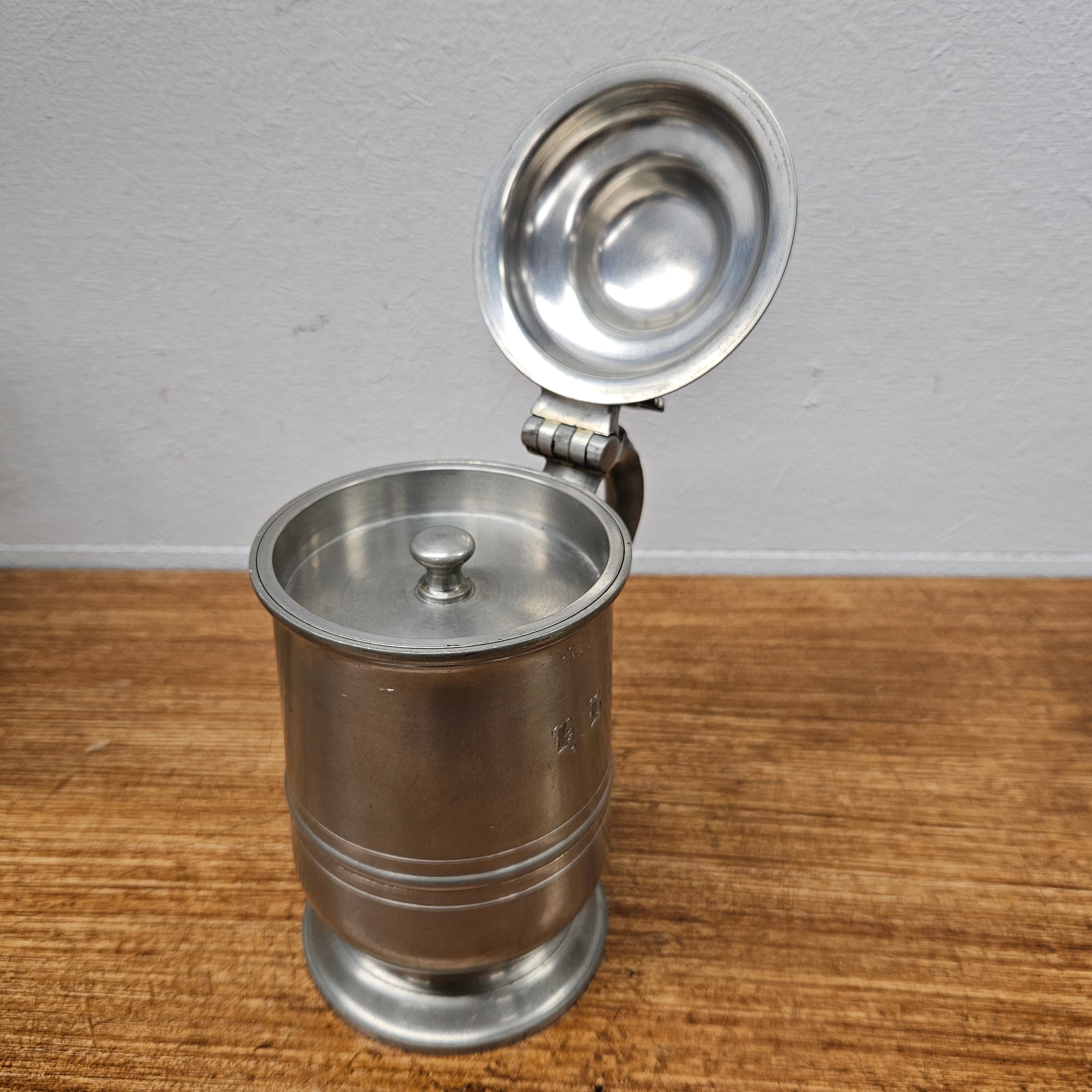 Rare Dunhill Tobacco Storage Pewter | Antique & Vintage | Moonee Ponds Antiques | Australia Wide Delivery