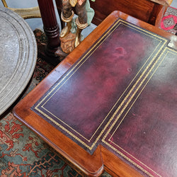 Stunning French Louis XV Style Leather Top Desk | Antique & Vintage | Moonee Ponds Antiques | Australia Wide Delivery