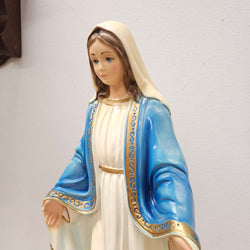 Vintage Hand-Painted Plaster Statue of Our Lady Mary | Antique & Vintage | Moonee Ponds Antiques | Australia Wide Delivery