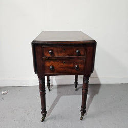 Latest Georgian Work Sewing Table | Antique & Vintage | Moonee Ponds Antiques | Australia Wide Delivery