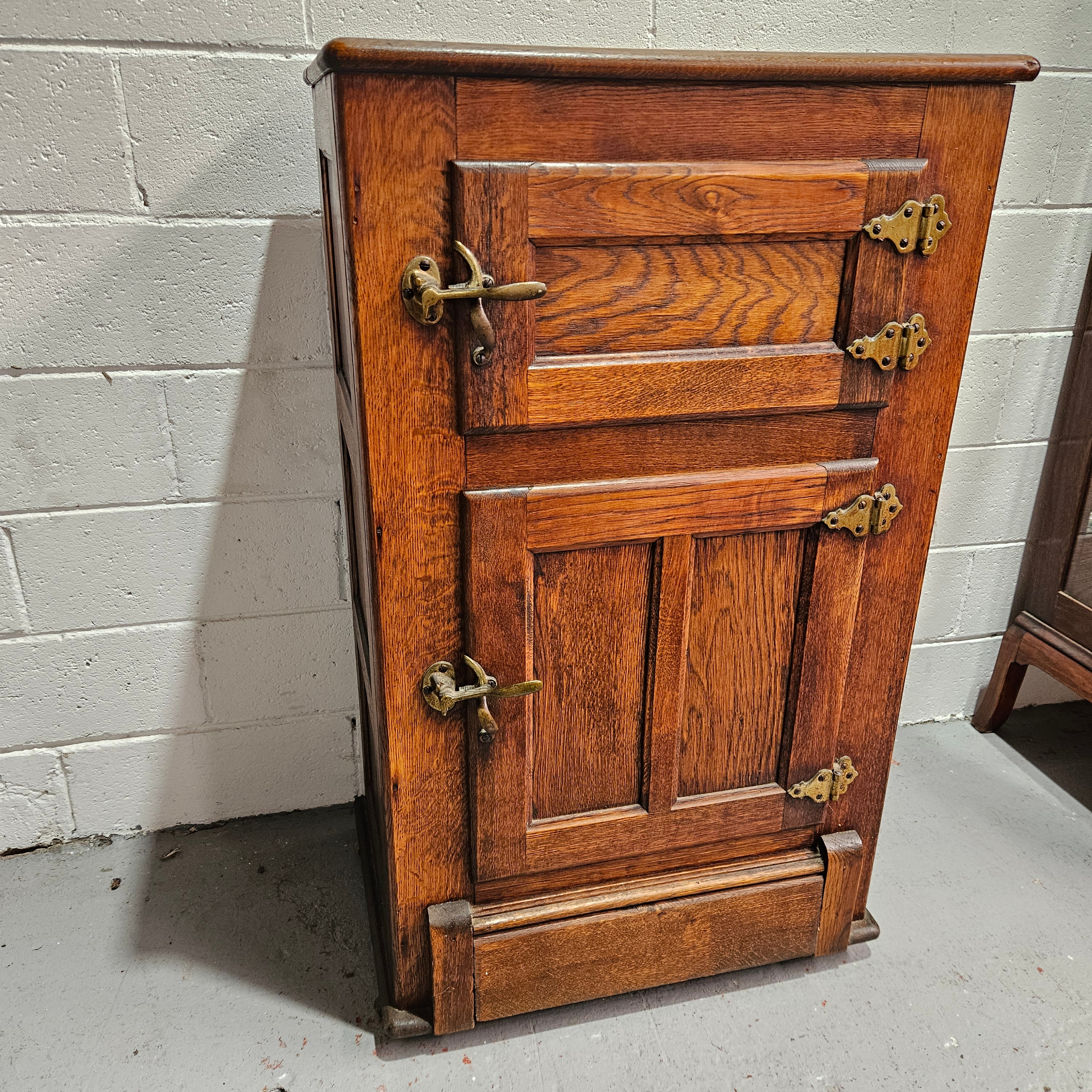 Vintage Oak Ice Chest | Antique & Vintage | Moonee Ponds Antiques | Australia Wide Delivery