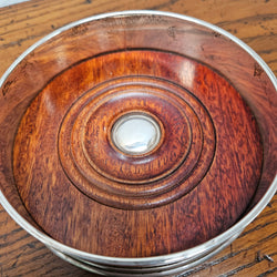 Vintage Hallmarked London Wine Coaster | Antique & Vintage | Moonee Ponds Antiques | Australia Wide Delivery