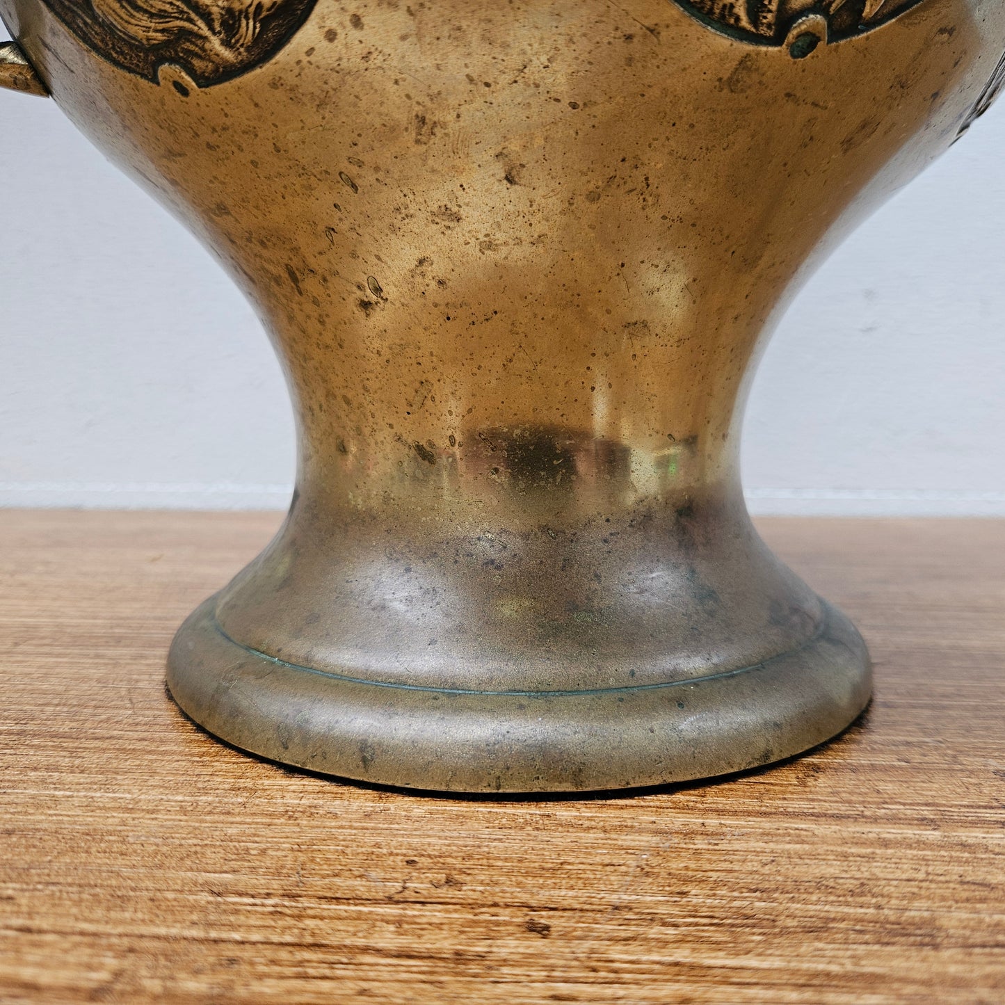 Antique Chinese Brass Jardiniere