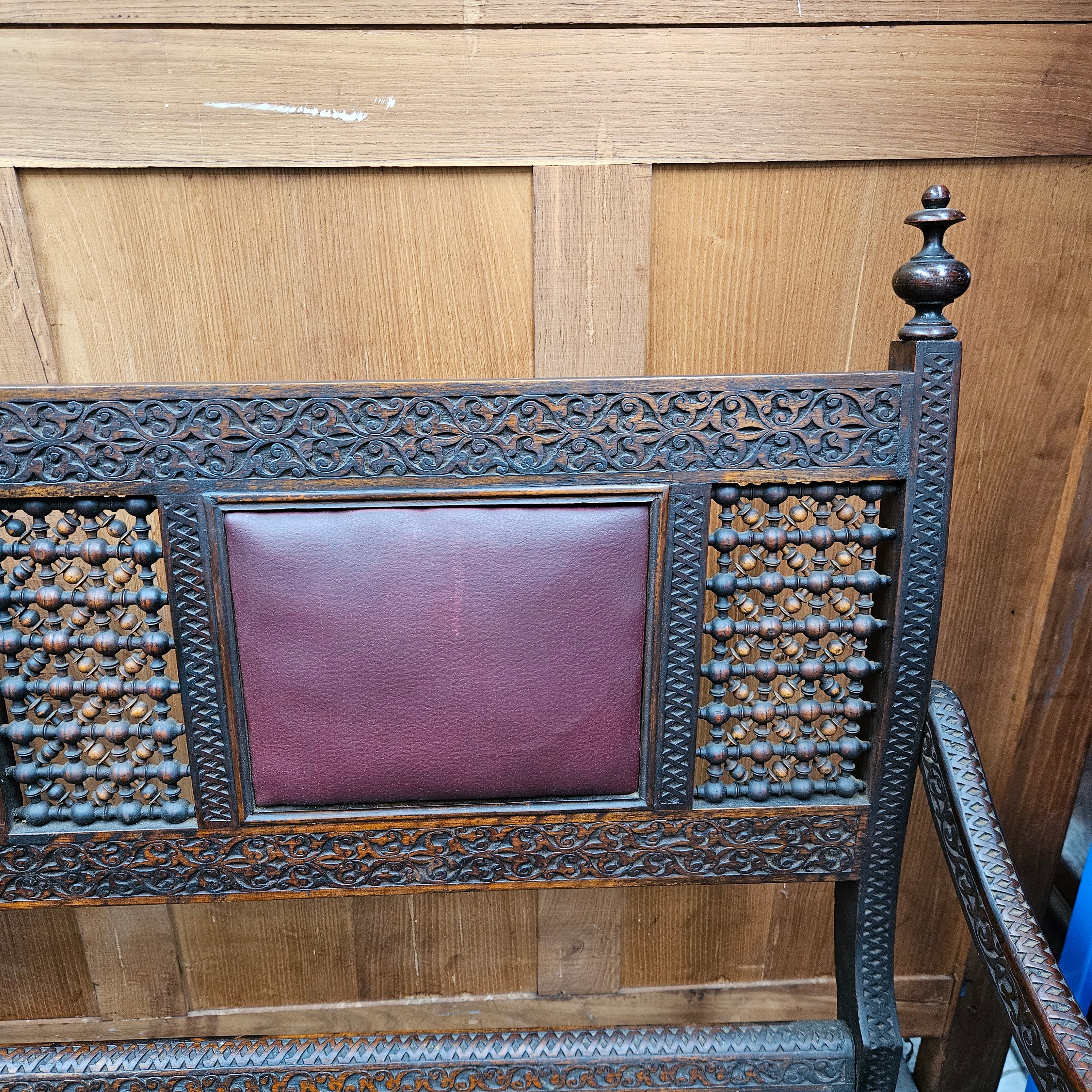 Syrian Campaign Bench Seat | Antique & Vintage | Moonee Ponds Antiques | Australia Wide Delivery