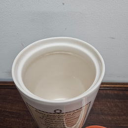 Vintage Sarah's Garden Large Storage Jar With Lid