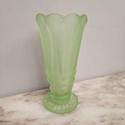 Vintage Depression Glass Vase | Antique & Vintage | Moonee Ponds Antiques | Australia Wide Delivery