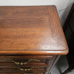 Louis XVth Style Oak Chest of Drawers Moonee Ponds Antiques