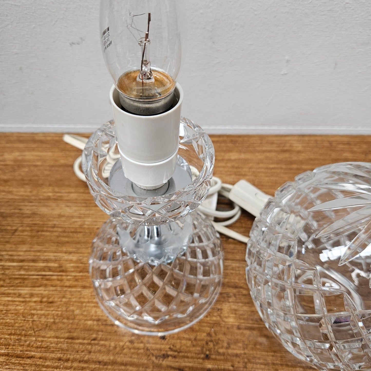 Vintage Crystal Bedroom Lamp