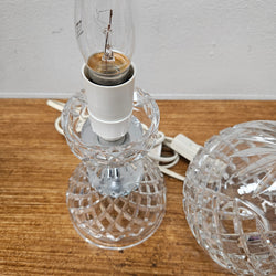 Vintage Crystal Bedroom Lamp | Antique & Vintage | Moonee Ponds Antiques | Australia Wide Delivery