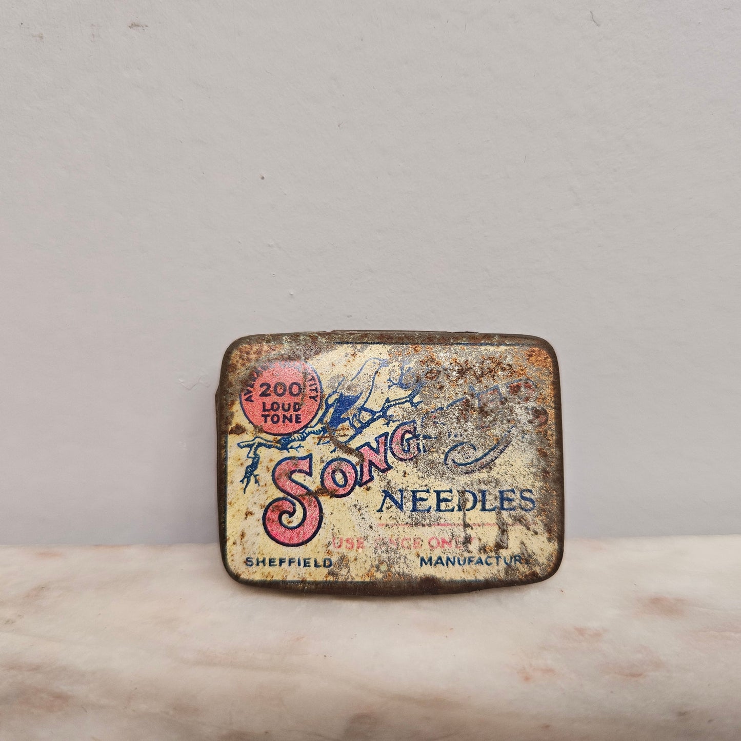 Vintage "Songster" Needles For Gramophone Tin