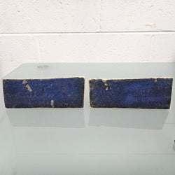 Pair Heavy Antique Painted Bronze Bookends | Antique & Vintage | Moonee Ponds Antiques | Australia Wide Delivery