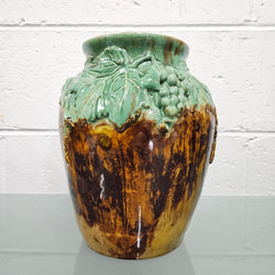 Large signed "Una Deerbon" Australian Pottery Vase | Antique & Vintage | Moonee Ponds Antiques | Australia Wide Delivery