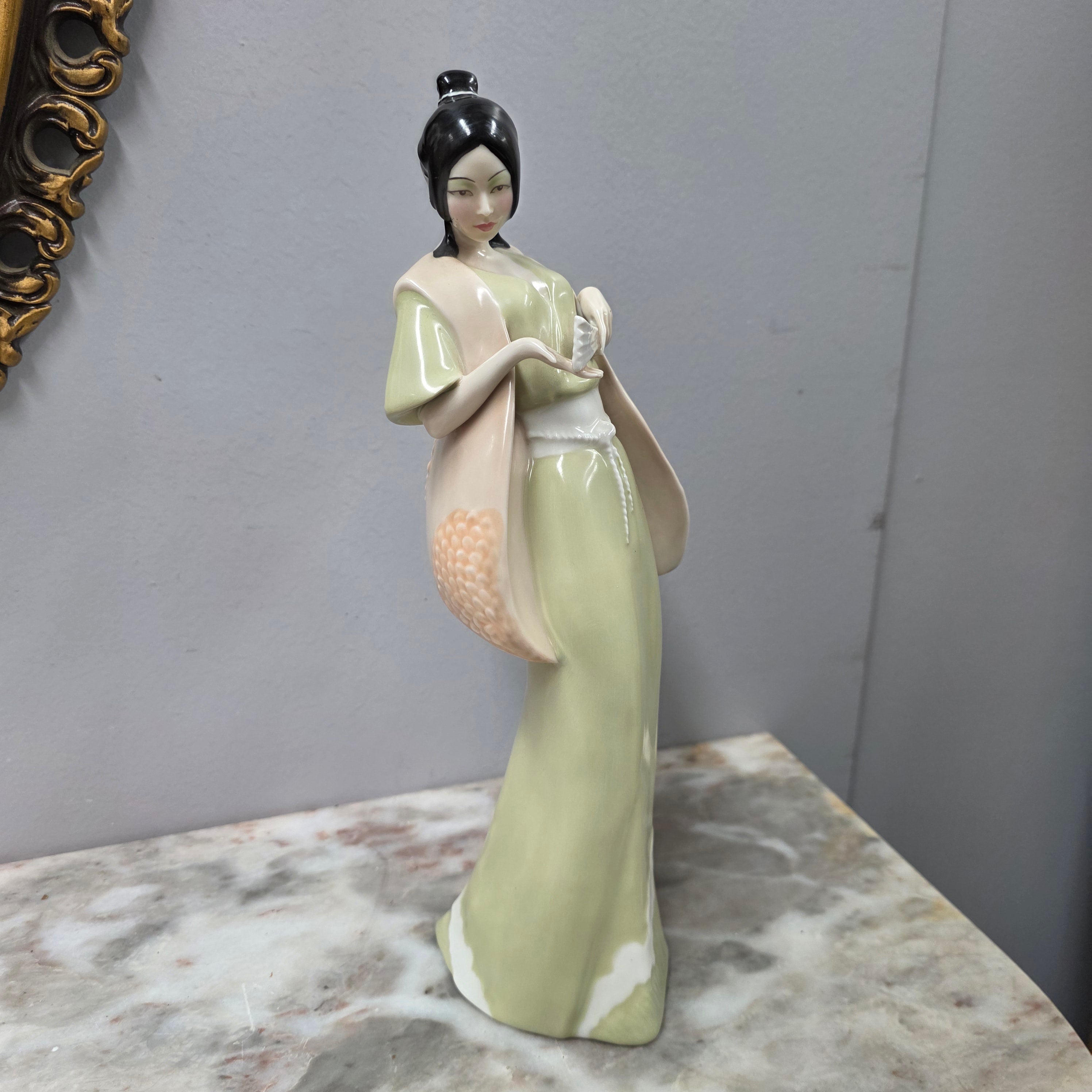 Elegant Vintage Figurine By "Royal Doulton - Cherry Blossom" Reflections Series | Antique & Vintage | Moonee Ponds Antiques | Australia Wide