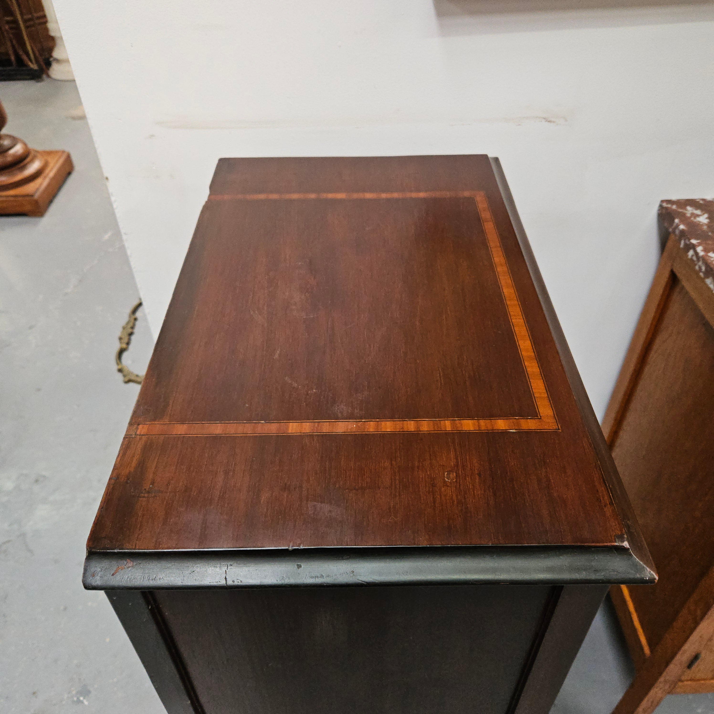 Petite Inlaid Edwardian Display Cabinet | Antique & Vintage | Moonee Ponds Antiques | Australia Wide Delivery