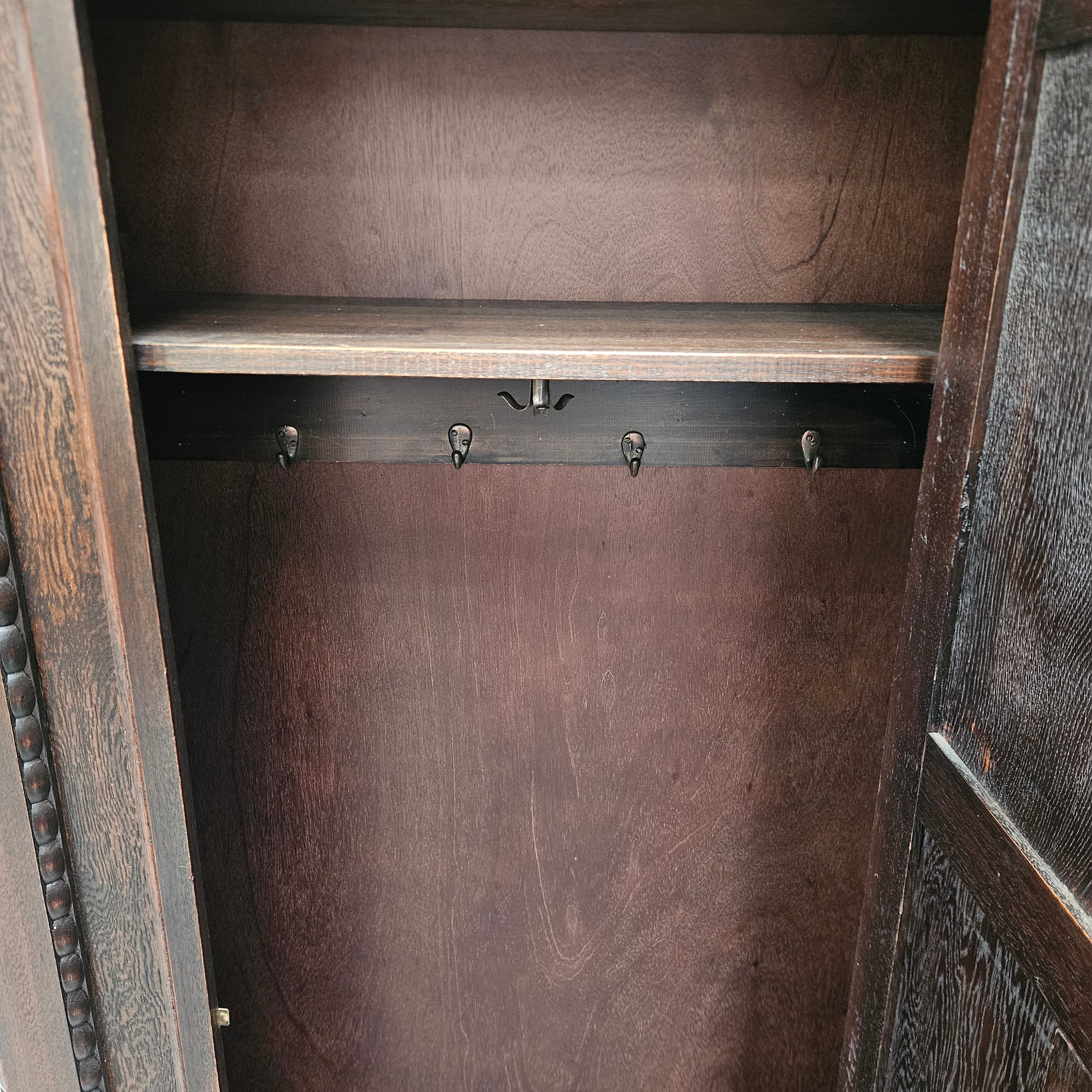 Vintage Tudor Oak Hall Cupboard | Antique & Vintage | Moonee Ponds Antiques | Australia Wide