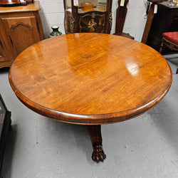 Antique Late Regency Rosewood Circular Dining Table | Antique & Vintage | Moonee Ponds Antiques | Australia Wide Delivery