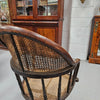 Antique Cane & Oak Office Desk Chair | Antique & Vintage | Moonee Ponds Antiques | Australia Wide Delivery