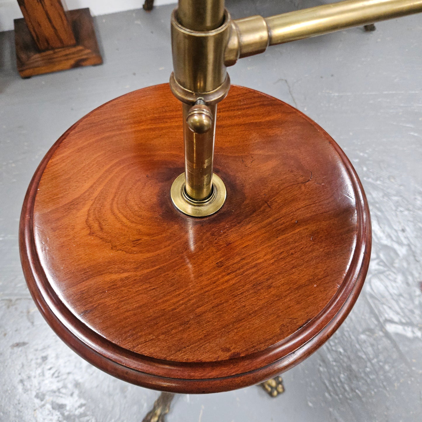 Victorian Adjustable Music Stand with Table