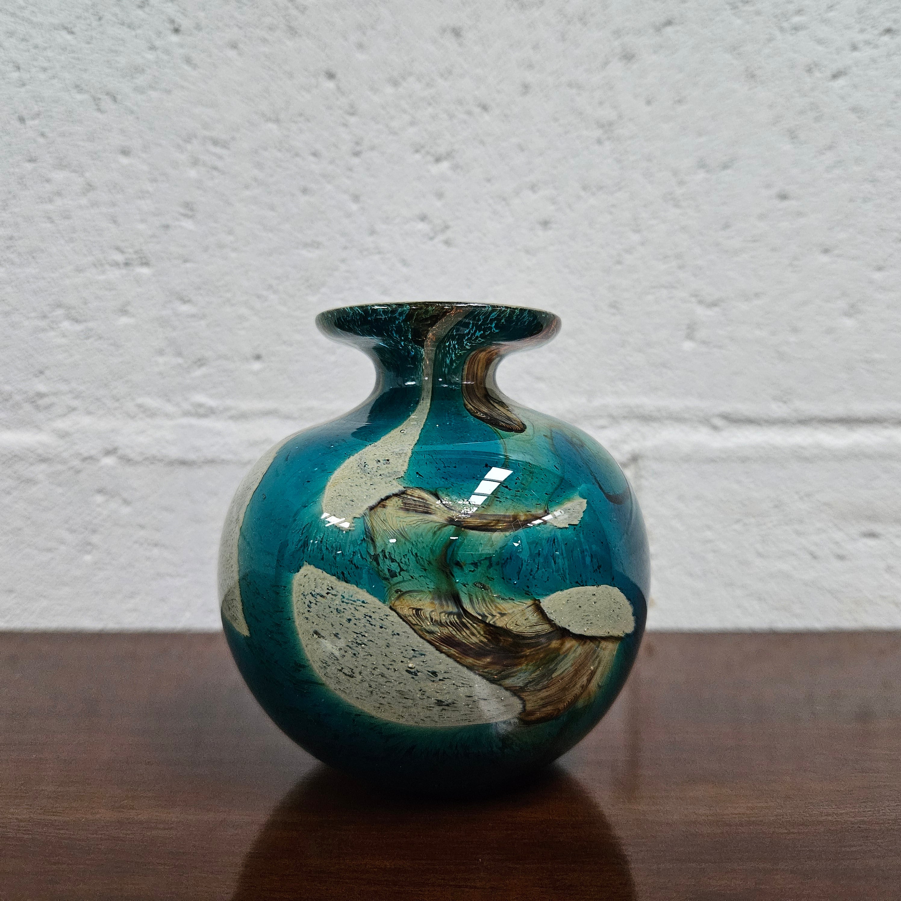 Vintage Signed Mdina Art Glass Vase | Antique & Vintage | Moonee Ponds Antiques | Australia Wide Delivery