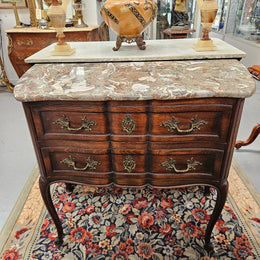 Louis XVth Marble Topped Commode Circ: 1920's