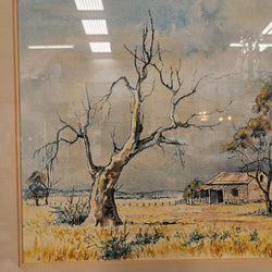 Watercolour Landscape Signed | Antique & Vintage | Moonee Ponds Antiques | Australia Wide Delivery