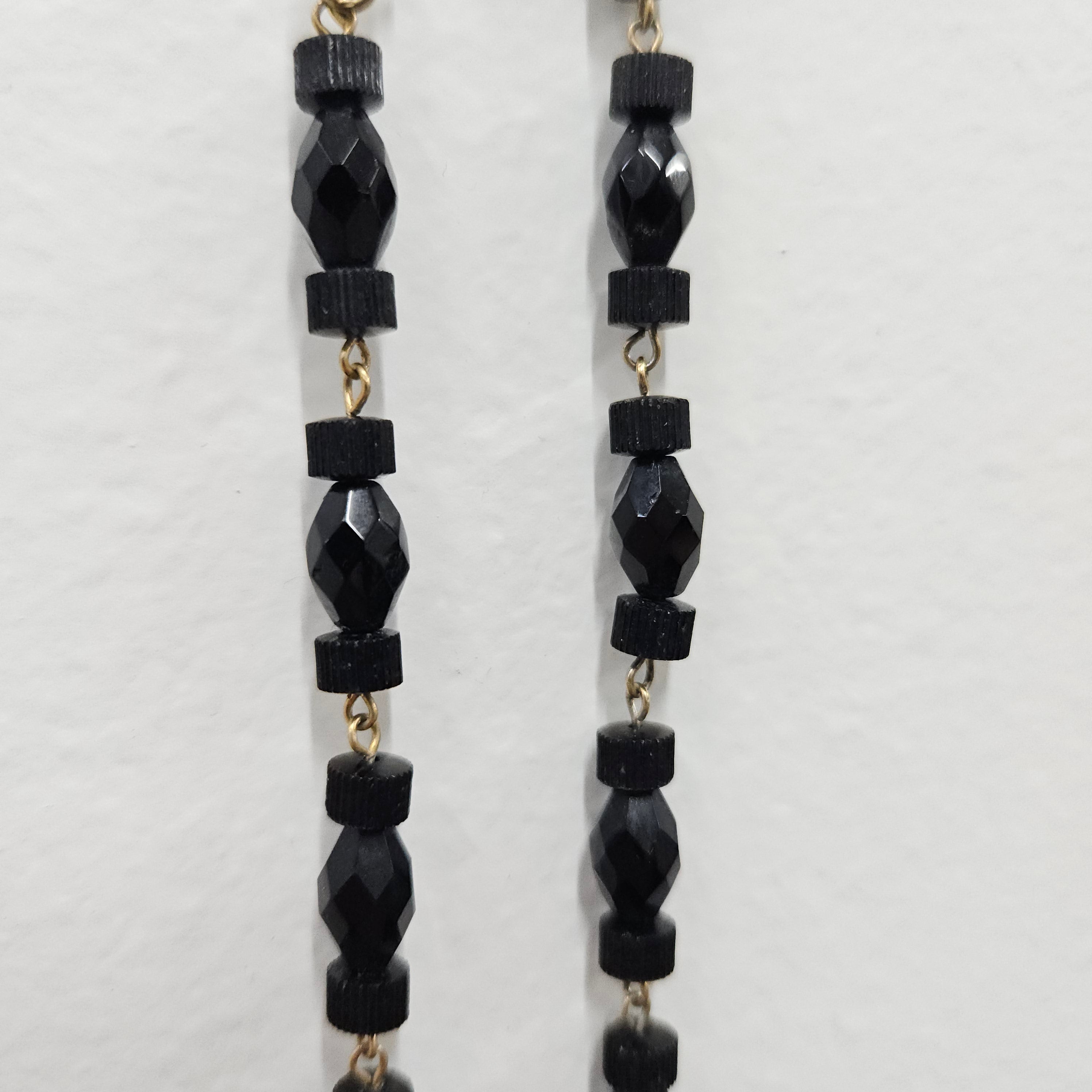 Vintage Jet Style Necklace | Antique & Vintage | Moonee Ponds Antiques | Australia Wide Delivery