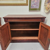 Solid Mahogany Two Door Cabinet With Drawer | Antique & Vintage | Moonee Ponds Antiques | Australia Wide Delivery