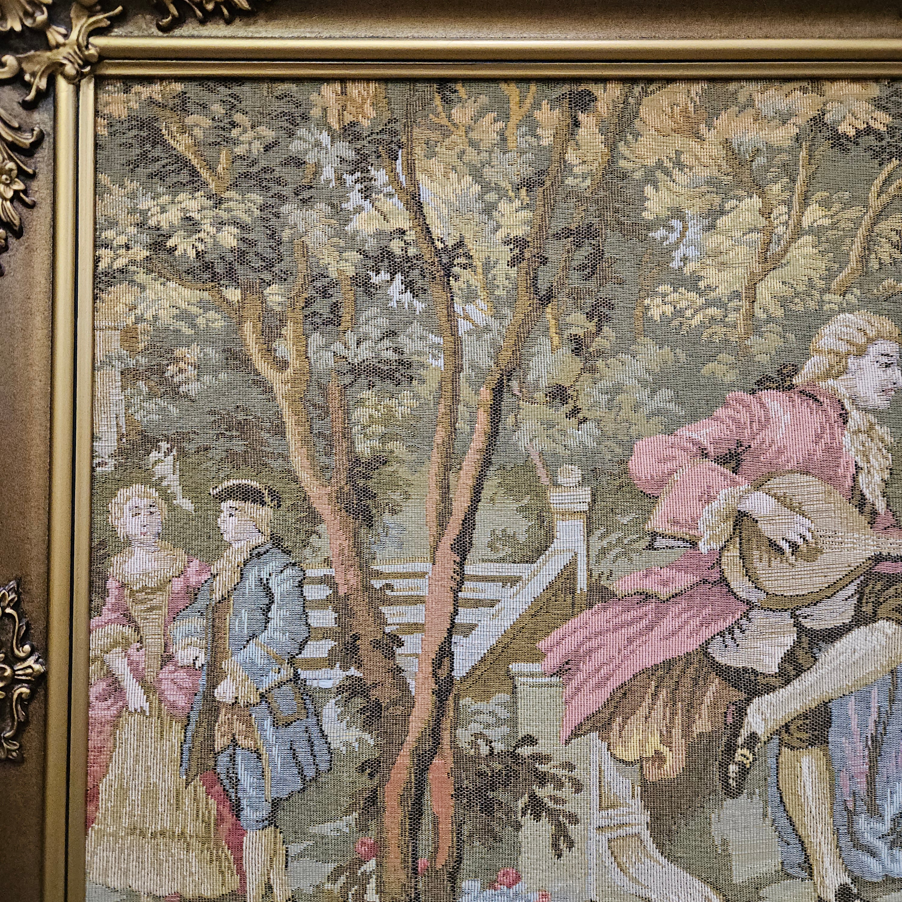 Vintage Framed Classical Wall Tapestry | Antique & Vintage | Moonee Ponds Antiques | Australia Wide