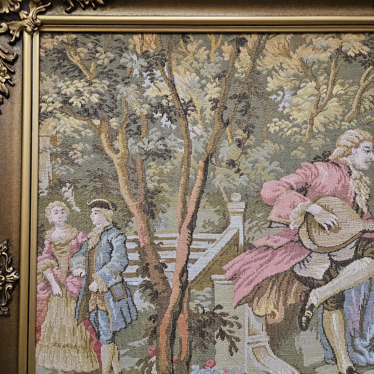 Vintage Framed Classical Wall Tapestry