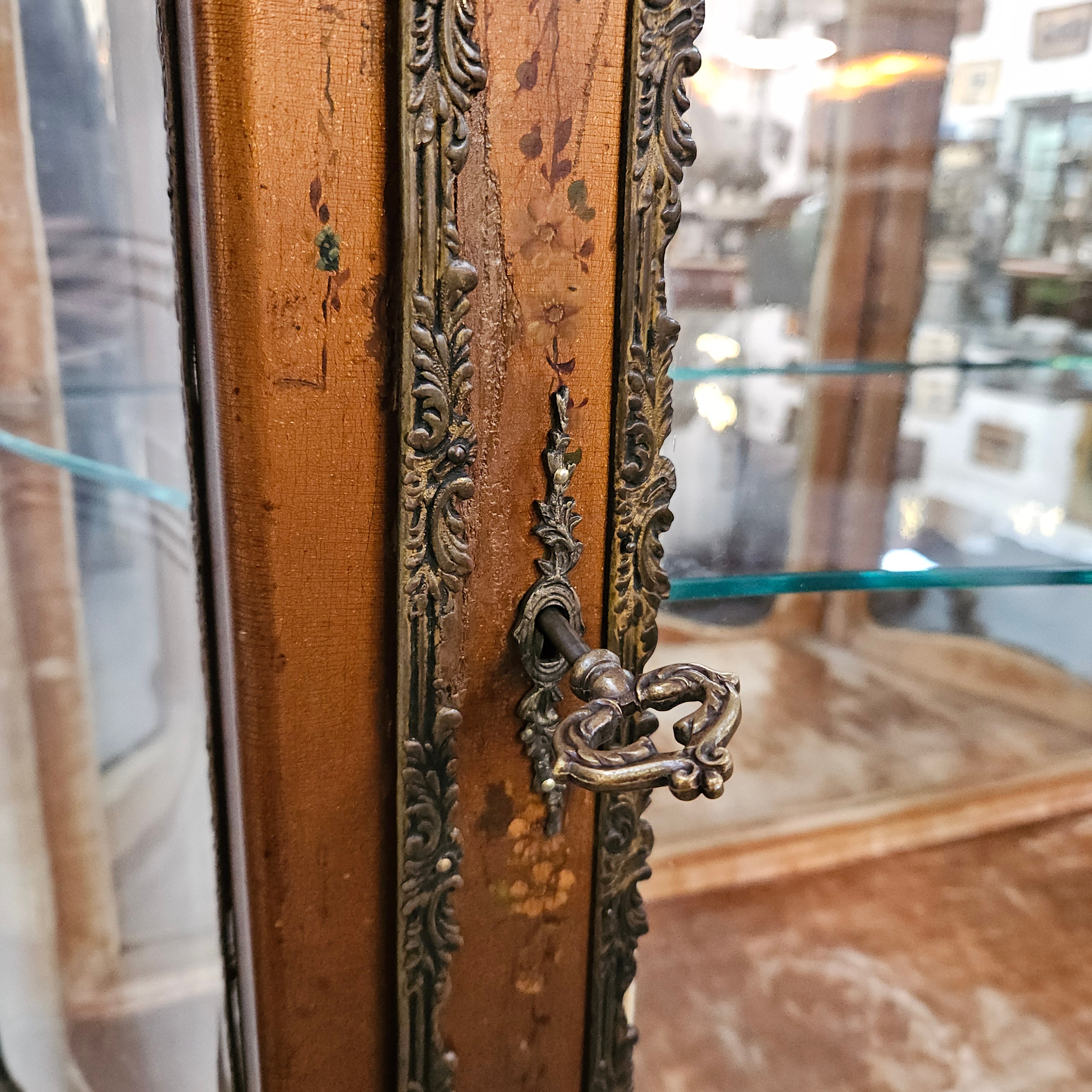 French Verni Martin Display Cabinet | Antique & Vintage | Moonee Ponds Antiques | Australia Wide Delivery