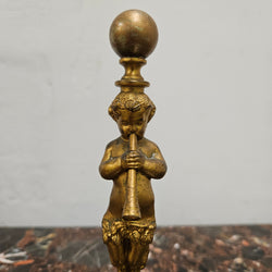 Antique Gilt Bronze Pan Desk Paperweight | Antique & Vintage | Moonee Ponds Antiques | Australia Wide Delivery