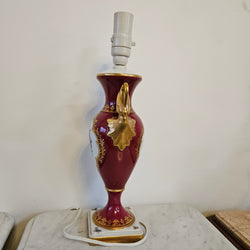 Comtesse Porcelain Rose Floral Lamp | Antique & Vintage | Moonee Ponds Antiques | Australia Wide Delivery