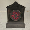 Fully Restored & Serviced French Inlaid Marble Time Piece Clock Moonee Ponds Antiques