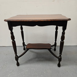 Tudor Style Occasional/Side Table | Antique & Vintage | Moonee Ponds Antiques | Australia Wide Delivery