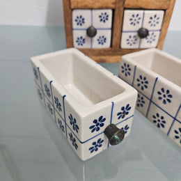 Vintage Hand Made Spice Drawers