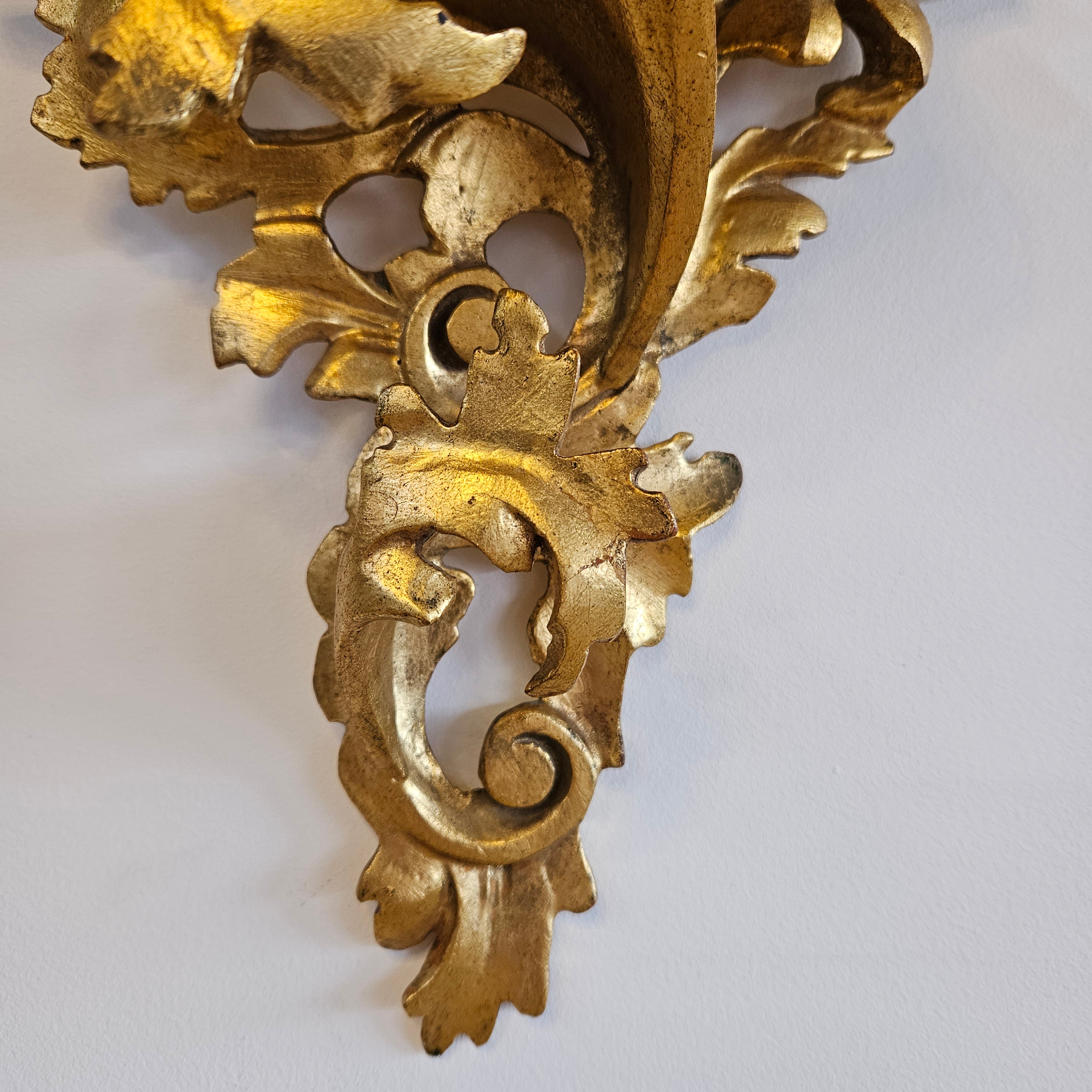 Vintage Gilt Carved Wood Shelf | Antique & Vintage | Moonee Ponds Antiques | Australia Wide Delivery