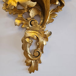 Vintage Gilt Carved Wood Shelf | Antique & Vintage | Moonee Ponds Antiques | Australia Wide Delivery