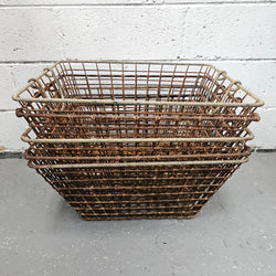 Antique Wire Baskets With Handles | Antique & Vintage | Moonee Ponds Antiques | Australia Wide Delivery