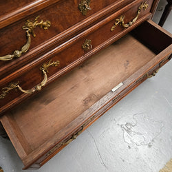 Louis XVth Style Oak Chest of Drawers Moonee Ponds Antiques