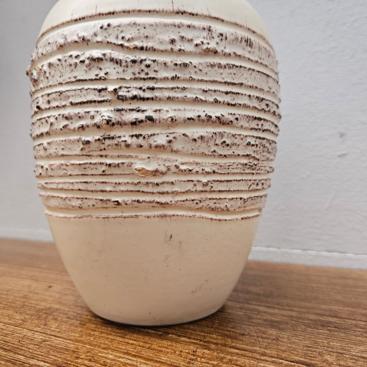 Vintage Modernist Handmade Pottery Vase