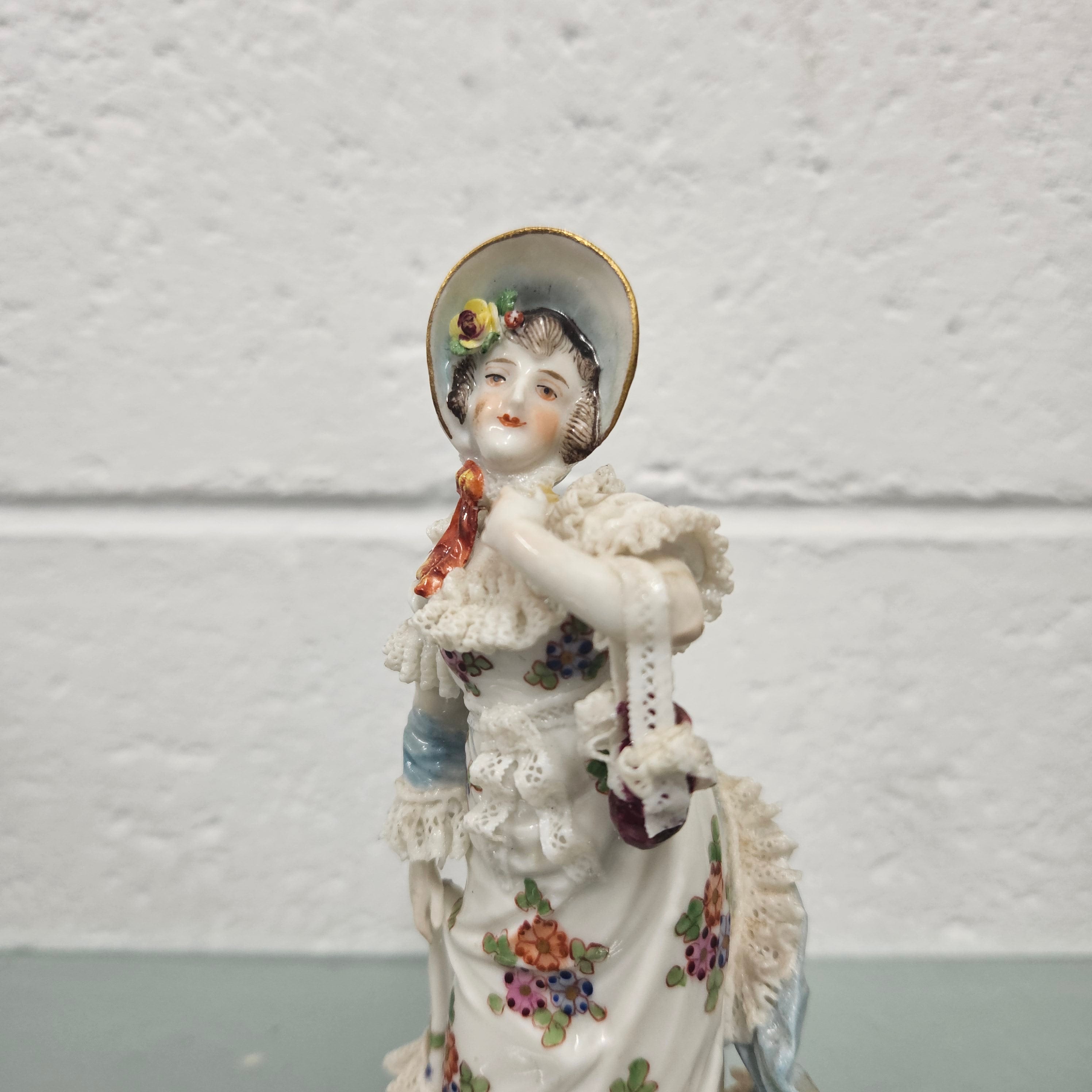 Frankenthal Carl Theodore Figurine C1800 | Antique & Vintage | Moonee Ponds Antiques | Australia Wide Delivery