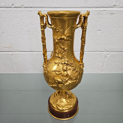 Finely Detailed 19th Century Gilt Bronze Vase | Antique & Vintage | Moonee Ponds Antiques | Australia Wide Delivery