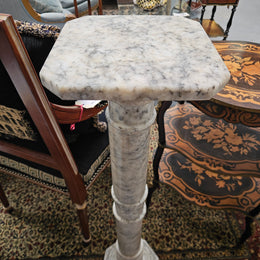 Vintage Marble Pedestal