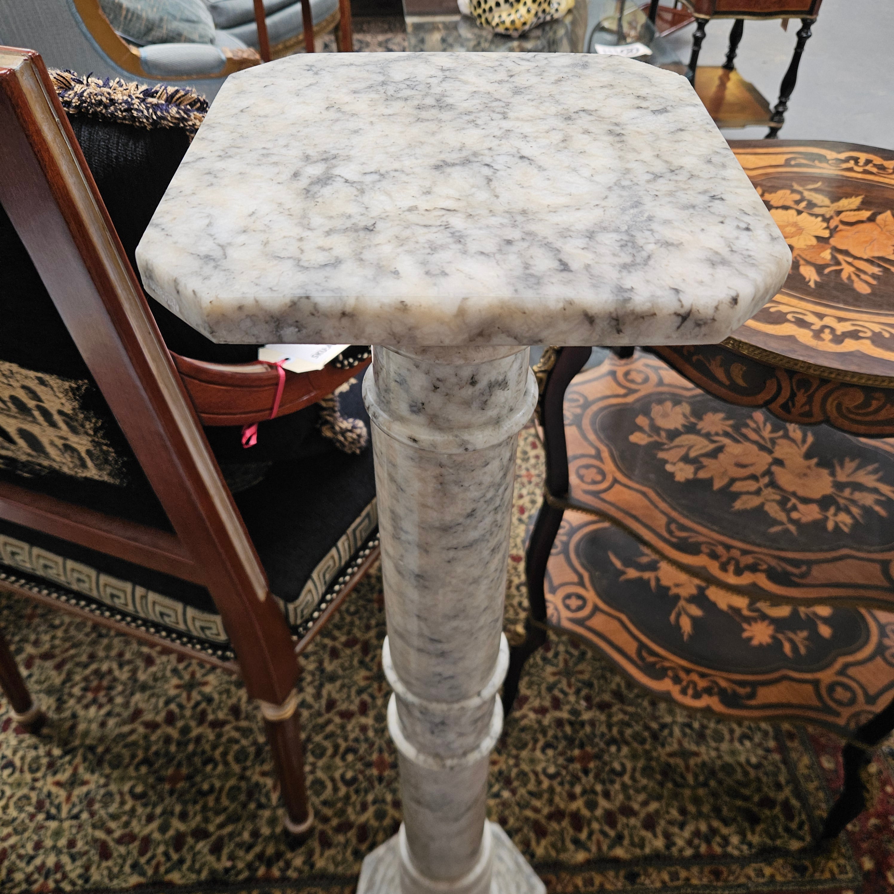 Vintage Marble Pedestal | Antique & Vintage | Moonee Ponds Antiques | Australia Wide Delivery