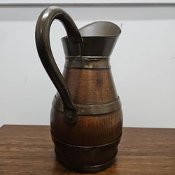 Antique Miniature Copper & French Oak Pitcher | Antique & Vintage | Moonee Ponds Antiques | Australia Wide Delivery