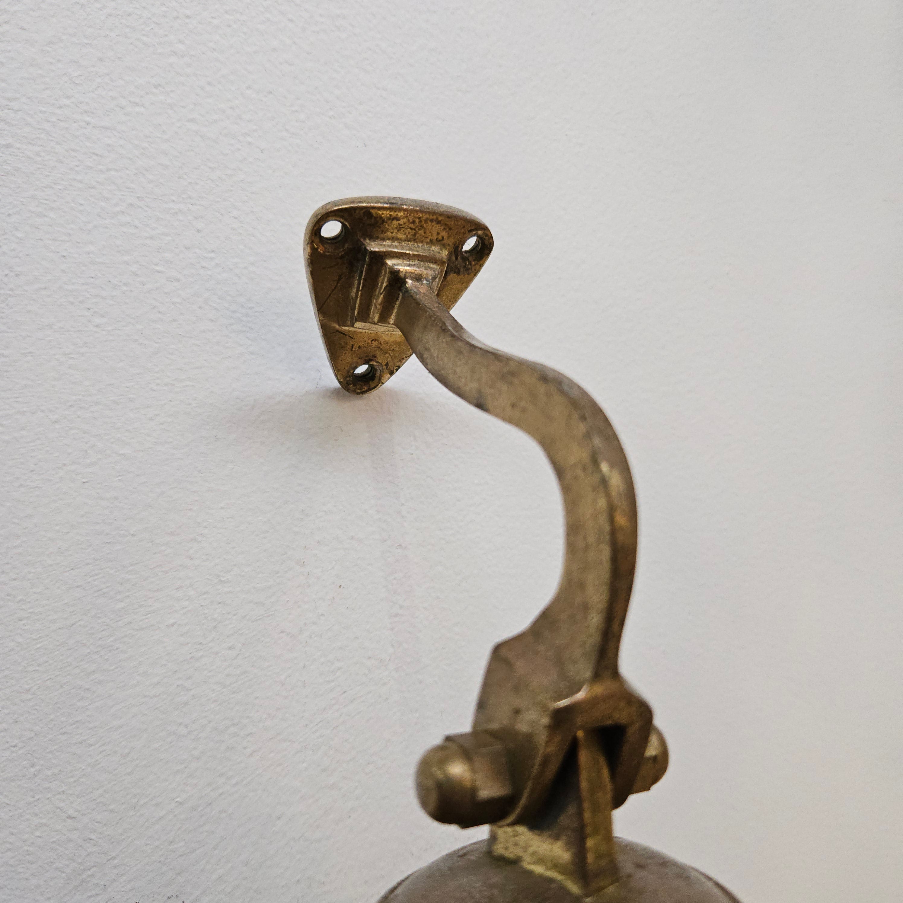 Vintage Brass School Bell | Antique & Vintage | Moonee Ponds Antiques | Australia Wide Delivery