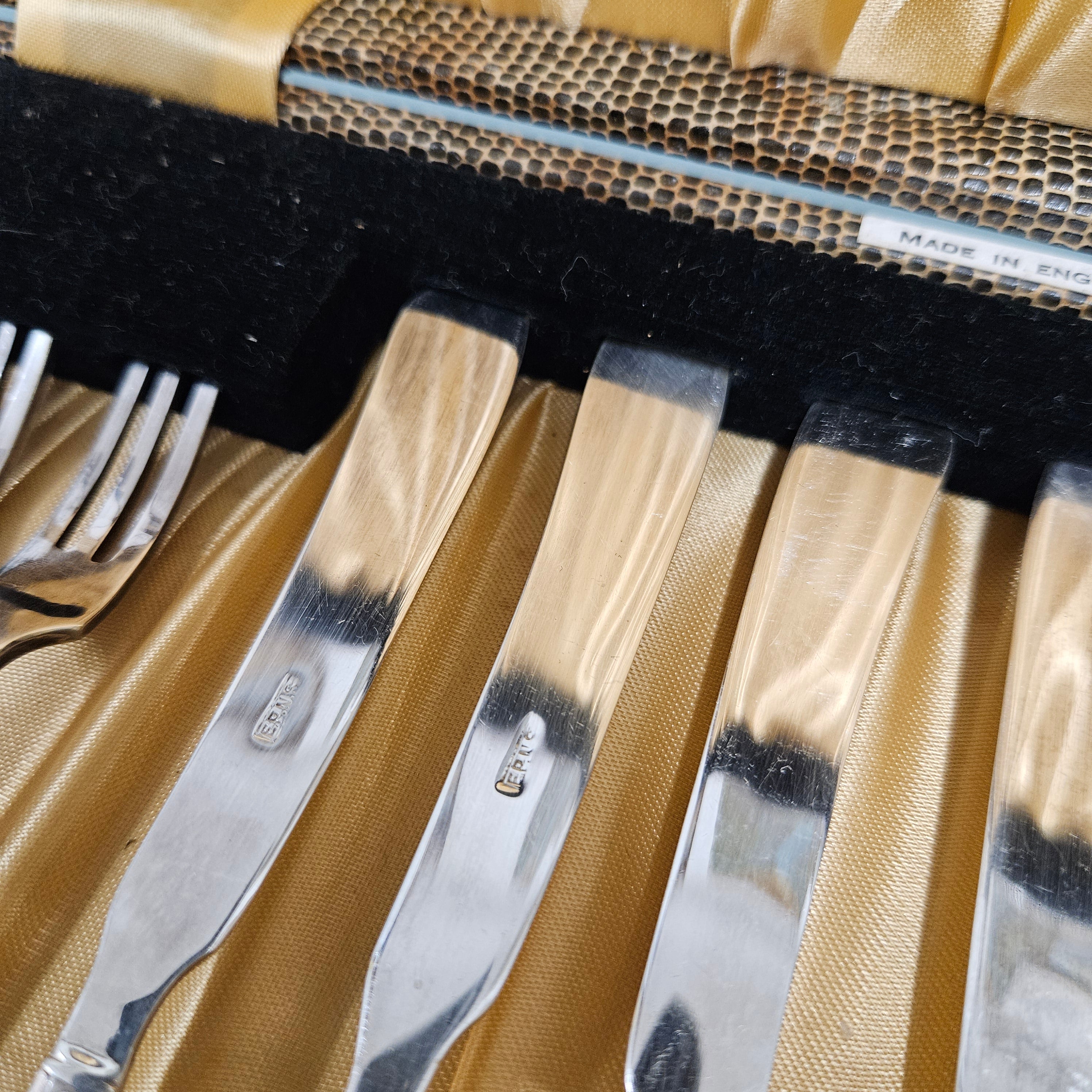 Silver Plated Fish Set in Original Box | Antique & Vintage | Moonee Ponds Antiques | Australia Wide Delivery