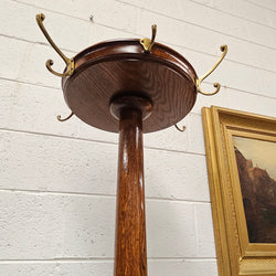 Edwardian Oak Hat/Coat/Umbrella Stand | Antique & Vintage | Moonee Ponds Antiques | Australia Wide Delivery