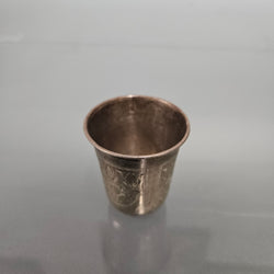 Russian Miniature Silver Niello Cup | Antique & Vintage | Moonee Ponds Antiques | Australia Wide Delivery