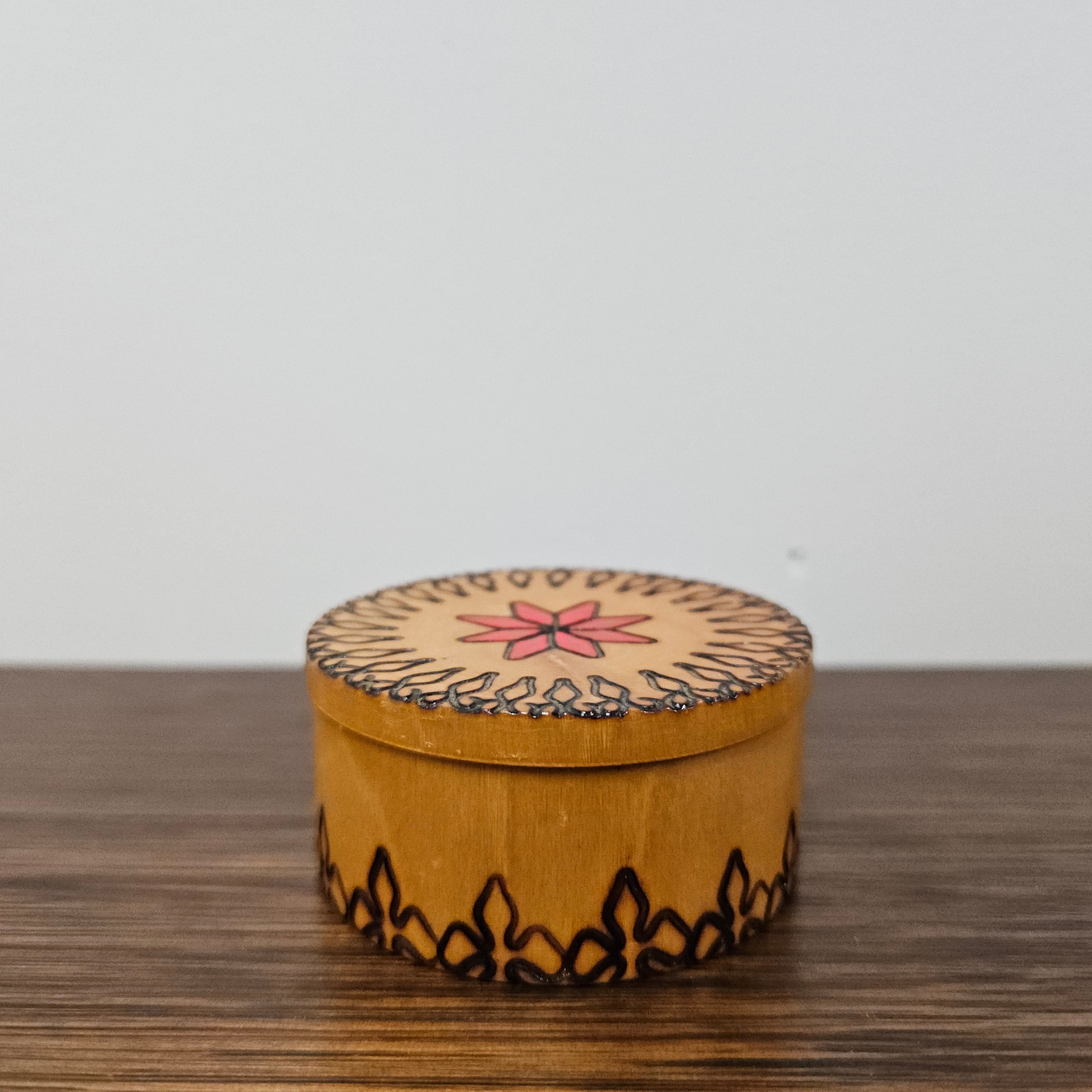 Poker Worked Trinket Box | Antique & Vintage | Moonee Ponds Antiques | Australia Wide Delivery